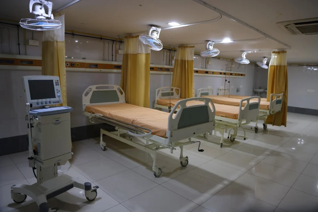 Advanced ICU setup at Krishna Hospitals